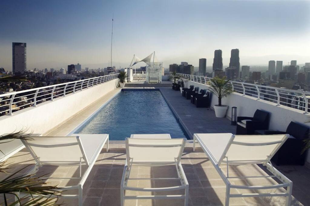 Polanco Pool Amazing View Gym Parking Apartamento Cidade do México Exterior foto