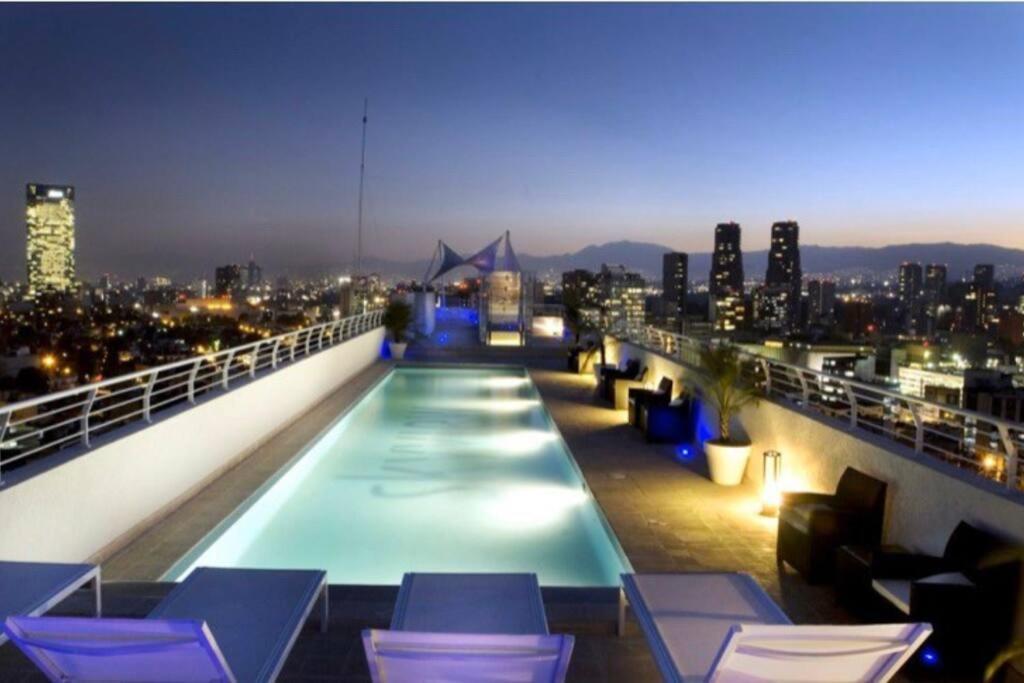 Polanco Pool Amazing View Gym Parking Apartamento Cidade do México Exterior foto